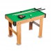 Mesa de billar tipo Pool Table tamaño compacto, mesa de billar infantil con tacos, bolas y accesorios incluidos, ideal para hogar y entretenimiento familiar Venta al por mayor XJ8829 