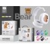 Audífonos infantiles Bluetooth Carbine Bear con diseño de osito, sonido estéreo, diadema ajustable y batería recargable, venta por mayoreo XR-3211 
