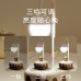 Lámpara de escritorio decorativa con osito y diseño de pastel, luz LED con 3 niveles de brillo, venta al por mayor XTD-1240