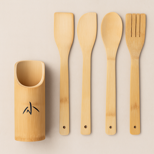 Set de Utensilios de Cocina cubo pequeño + 4 utensilios por Mayoreo - XY-333