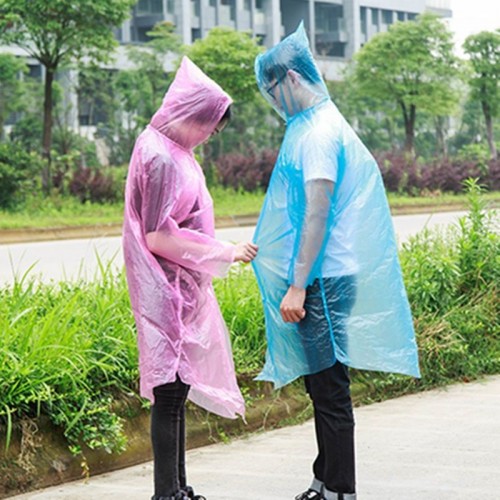 Impermeable para adulto con capucha, ligero. Protege de la lluvia y el viento. Colores surtidos. Y-2210