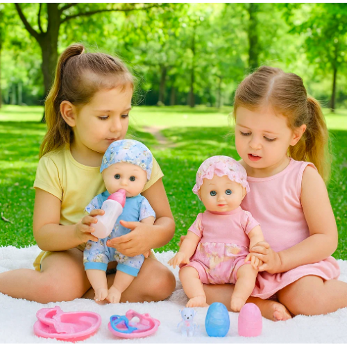 Muñeca bebé interactiva que toma agua y hace pipí con sonidos, muñeca de 35 cm con accesorios surtidos, juguete educativo para niñas y niños Venta al por mayor Y14-1310AB Muñeca bebé interactiva que toma agua y hace pipí con sonidos, muñeca de 35 cm con accesorios surtidos, juguete educativo para niñas y niños Venta al por mayor Y14-1310AB