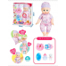 Muñeca bebé interactiva que toma agua y hace pipí con accesorios, muñeca de 35 cm con sonidos, biberón, orinal, juguete educativo para niñas Venta al por mayor Y14-1312AB Muñeca bebé interactiva que toma agua y hace pipí con accesorios, muñeca de 35 cm con sonidos, biberón, orinal, juguete educativo para niñas Venta al por mayor Y14-1312AB