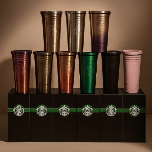 Vaso tipo metálico de 600ml colores variados, venta por mayoreo YA005