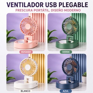 Ventilador USB Plegable Portátil por Mayoreo