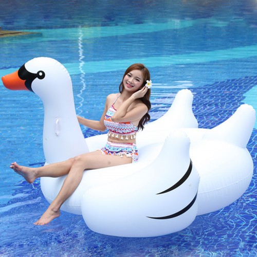 Asiento inflable de cisne blanco 150*150*100CM  YC302