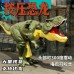 Dinosaurio interactivo con luz en la boca. Funciona con baterías, ideal para estimular la imaginación y el juego creativo.YDINO-150