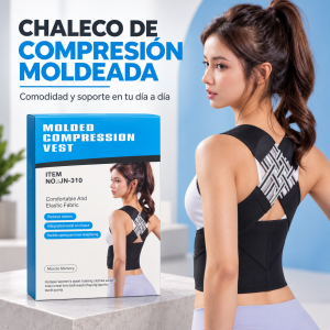 Chaleco de corrección de postura con tela elástica, ideal para brindar soporte en espalda, hombros y cintura. Venta por mayoreo