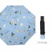 Paraguas plegable con diseño de frutas tropicales, compacto y ligero con protección UV, ideal para bolso, venta al por mayor YS1110