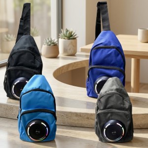 Amplificador de voz portátil integrado con bandolera ideal para clases, recorridos y presentaciones. Venta por mayoreo
