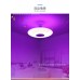 Foco con luz led UFO 48W, con cambio de luz RGB, con bocina bluetooth y con control