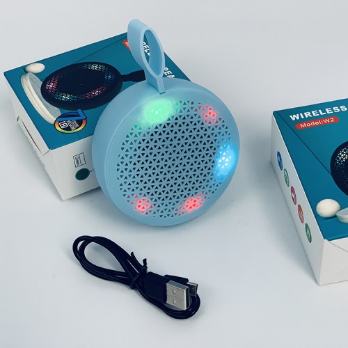 Mini Bocina Bluetooth con luz RGB