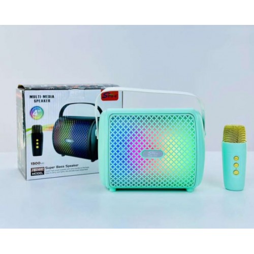 Bocina altavoz, Bluetooth Portátil, con micrófono karaoke YX512