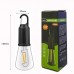 lampara recargable luz led tipo bombilla para acampar 