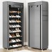 Zapatera organizadora de 8 niveles con funda y estructura tubular almacenamiento vertical mayoreo YZ-8