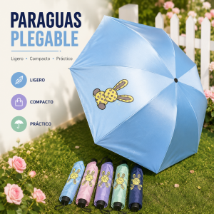 Paraguas con diseño de conejo por mayoreo