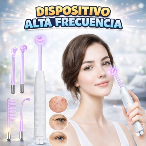 Dispositivo Facial de Alta Frecuencia con Electrodos | Venta por Mayoreo Z-OP-23