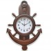 Reloj de pared con forma de timón 58*41*6CM ZB-31