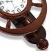 Reloj de pared con forma de timón 58*41*6CM ZB-31