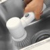 Cepillo de limpieza eléctrico multifuncional 5 en 1. Recargable por USB, ideal para baño, cocina y superficies difíciles. Potente y fácil de usar. Venta por mayoreo ZE-0932