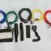 Kit de ligas de resistencia 11 piezas, ligas de 1 metro con accesorios para entrenamiento y ejercicio en casa. Venta al por mayor ZE-1629