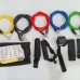 Kit de ligas de resistencia 11 piezas, ligas de 1 metro con accesorios para entrenamiento y ejercicio en casa. Venta al por mayor ZE-1629