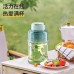 Exprimidor Portátil Multifuncional, Vaso para Jugos y Batidos con popote y tapa. Venta por Mayoreo ZE-2194