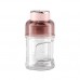 Exprimidor Portátil Multifuncional, Vaso para Jugos y Batidos con popote y tapa. Venta por Mayoreo ZE-2194