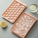 Molde para hielo con tapa de 26×12×3.5 cm. Ideal para hacer hielos. Reutilizable, apilable y fácil de limpiar. Venta al por mayor ZE-2349
