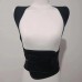 Corrector de postura ergonómico con doble soporte para la espalda y zona lumbar. Diseñado para alinear la columna, reducir encorvamientos y aliviar dolores musculares. Venta por mayoreo ZE-2871