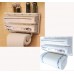Cortador de cocina multifuncional 3 en 1. Dispensador de film, aluminio y papel toalla con cuchillas deslizables y montaje en pared. Venta al por mayor