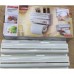 Cortador de cocina multifuncional 3 en 1. Dispensador de film, aluminio y papel toalla con cuchillas deslizables y montaje en pared. Venta al por mayor