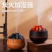 Humidificador decorativo con efecto fuego y diseño de carbón, ideal para decoración y aromaterapia. Venta por Mayoreo ZF-00355