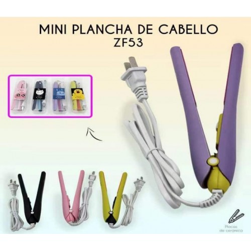 Mini plancha para cabello ZF53