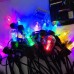 Luces LED decorativas para exterior e interior, guirnalda 10 metros con 20 lámparas, control remoto y APP Bluetooth, mayoreo ZFM-0055