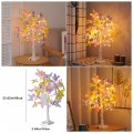 Árbol decorativo con luces LED y mariposas de colores, ideal para ambientar espacios, conexión USB. Venta por mayoreo ZFM-0121
