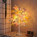 Árbol decorativo con luces LED y mariposas de colores, ideal para ambientar espacios, conexión USB. Venta por mayoreo ZFM-0121
