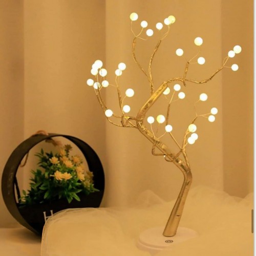 Árbol con luz LED USB lámpara decorativa, luz ambiental de escritorio. Venta por mayoreo ZFM-0126
