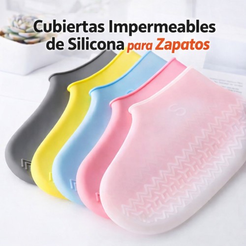 Funda impermeable para zapatos, Cubrezapatos  de silicona TALLA L por  Mayoreo  ZH150