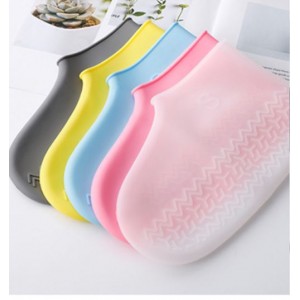 Cubrezapatos Impermeables de Silicona Reutilizables, Fundas Antideslizantes y Resistentes para Lluvia, Nieve y Polvo, Protector de Calzado Portátil y Elástico, Fácil de Lavar y Disponible en Colores Variados, Por Mayoreo 81376