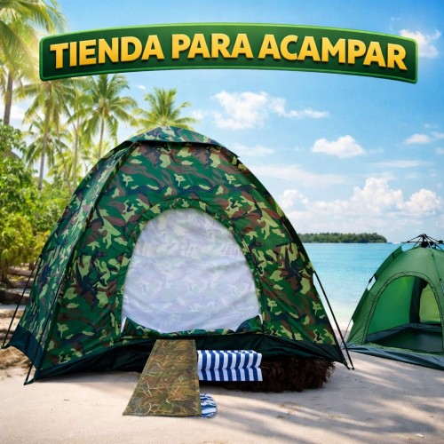 Tienda de Campaña Impermeable Camuflaje para Camping Venta por Mayoreo ZH174