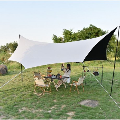 Tienda de campaña grueso portátil, multiusos toldo de mariposa para acampar, picnic, protección solar ZH175