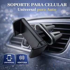 Soporte Compacto para Celular de Ventila para Auto por Mayoreo ZJ235