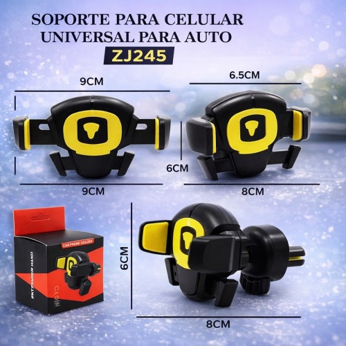 Soporte Universal para Celular de Ventila para Auto por Mayoreo ZJ245