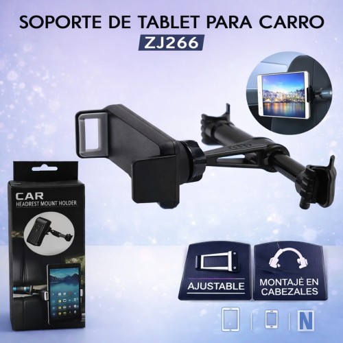 Soporte de Tablet para Cabecera de Auto por Mayoreo ZJ266