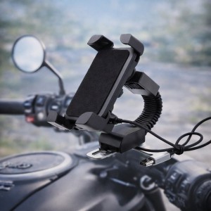 Soporte para Celular para Motocicleta con Cargador por Mayoreo ZJ322