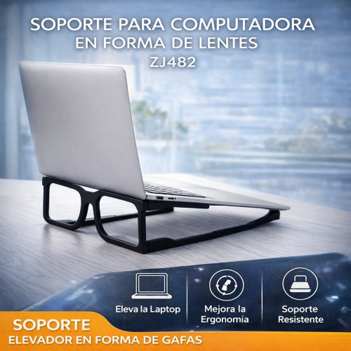 Soporte para computadora en forma de lentes ZJ482