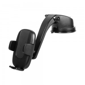 Mantén tu celular firme y visible mientras conduces con este soporte de brazo extensible y base de ventosa, diseñado para máxima estabilidad y comodidad. Venta al por mayor CL-RT-699