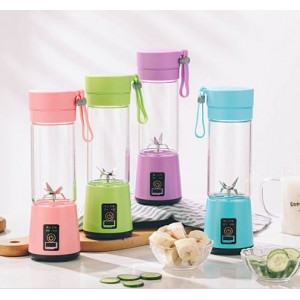 Prepara tus licuados, jugos o smoothies donde quieras con esta práctica licuadora portátil recargable por USB. Venta al por mayor 781253