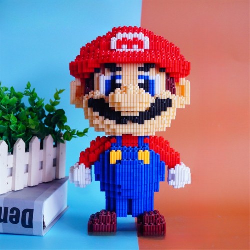 Serie SuperMario+Pokémon+Hello Kitty+Star Dew · Grandes bloques de construcción 30-35 cm ZO1007